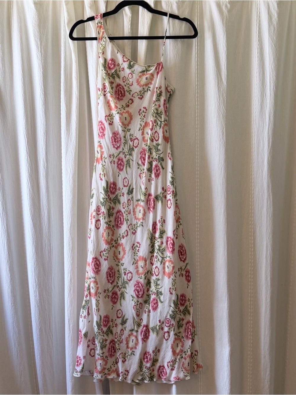United Colors of Benetton Floral Midi Dress  Sz S Made in Italy